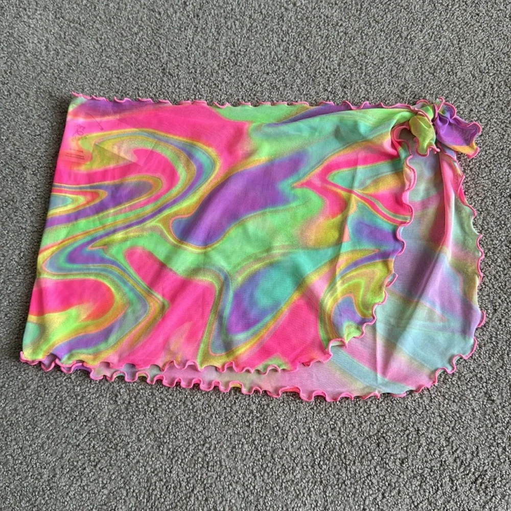 NWT Art Class Girl’s Cut‎ Out One Piece Swimsuit Set - Size: M (8) PLUS